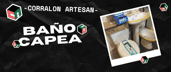 Un set de baño tipo Capea